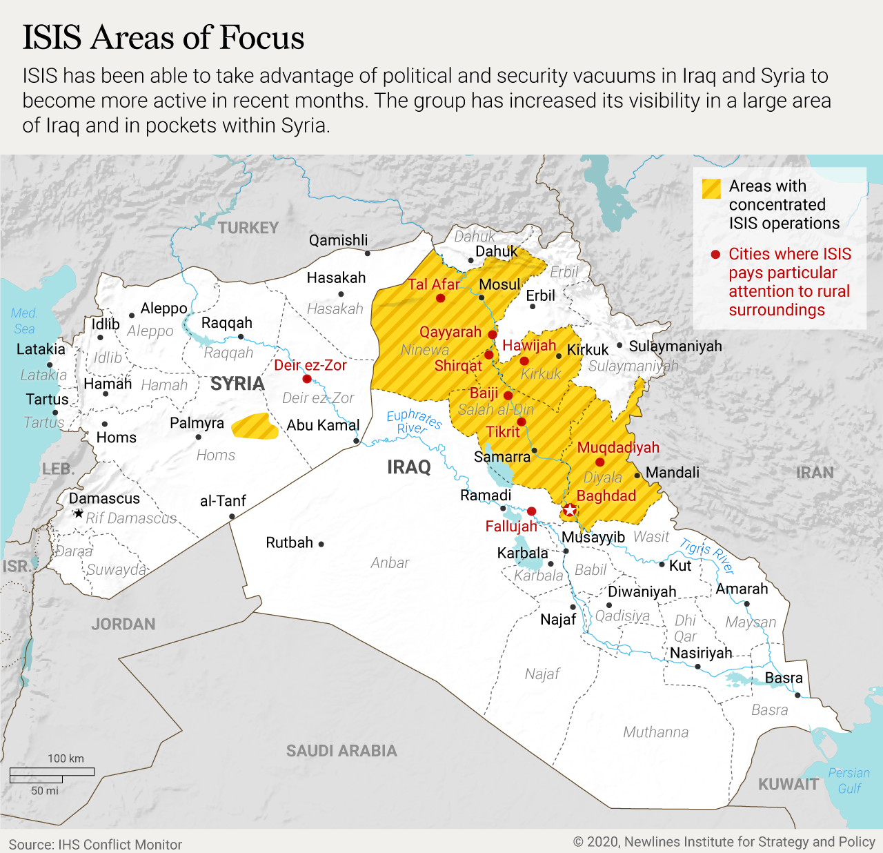 دراسة عن عمليات داعش الارهابي الان بالعراق