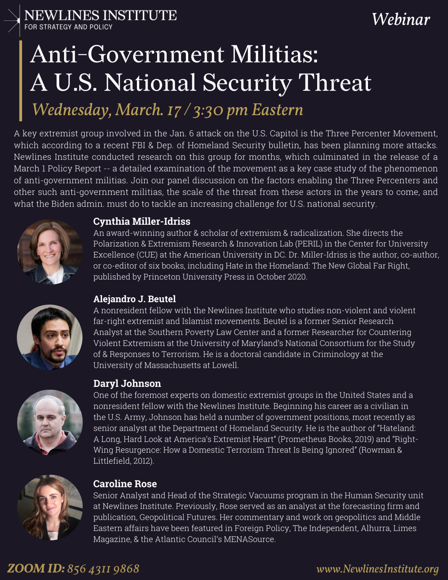 Anti-Government Militias: A U.S. National Security Threat