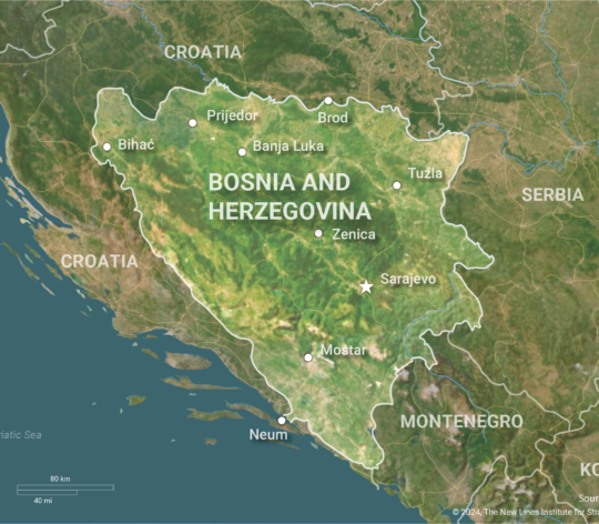 Balkans_Map_Bosnia & Herzegovina