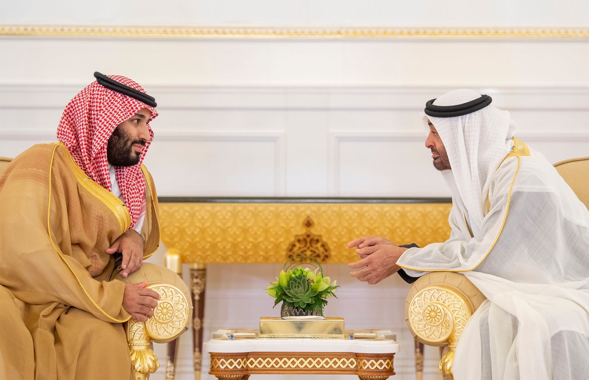Mohammad bin Salman - Mohammed bin Zayed Al Nahyan meeting