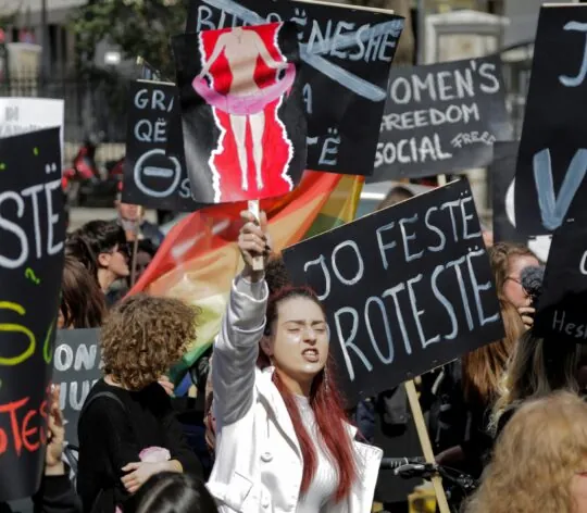 ALBANIA-WOMEN’S DAY-8MARCH-RIGHTS
