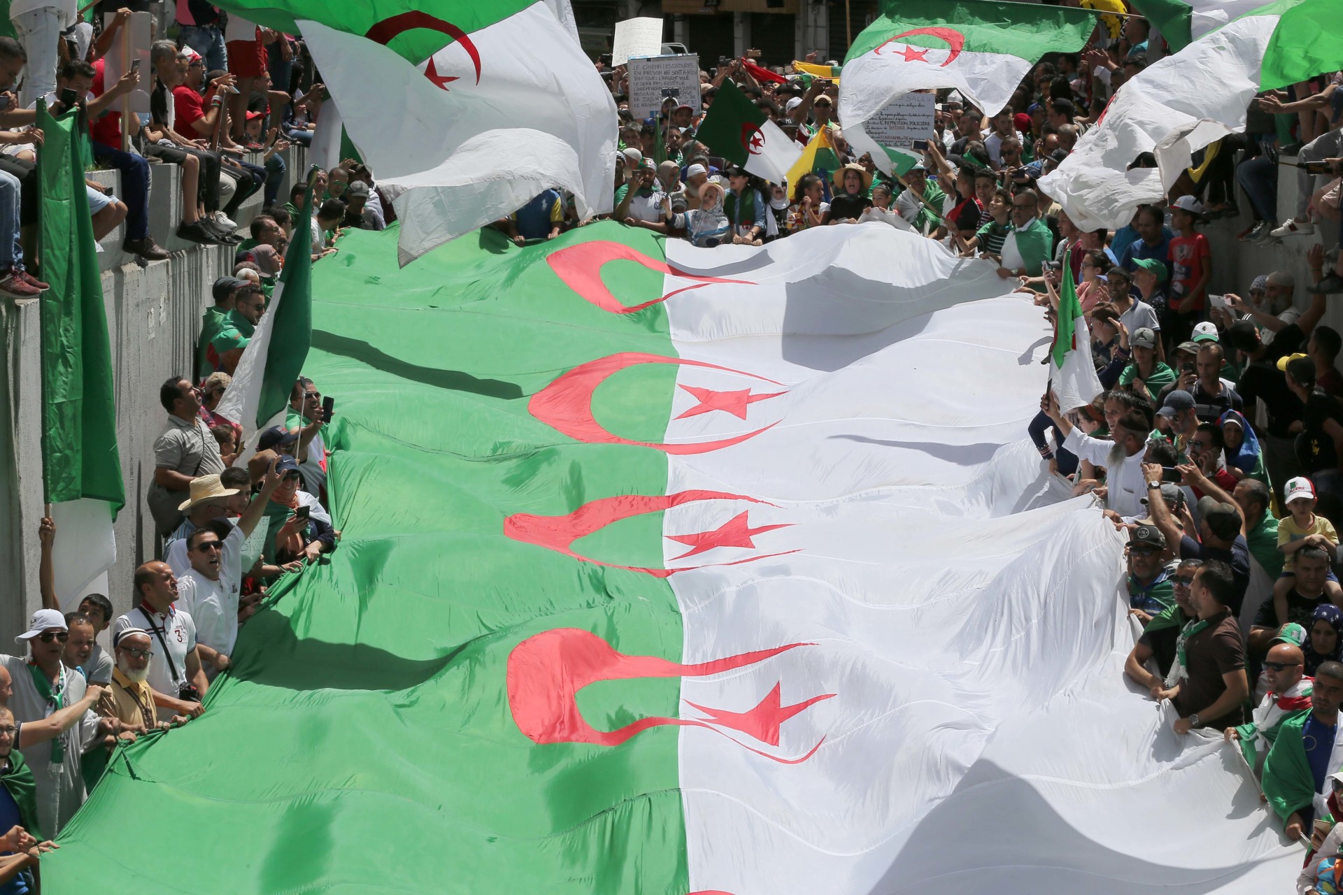 Anti-government Protest In Algiers|Nav 56