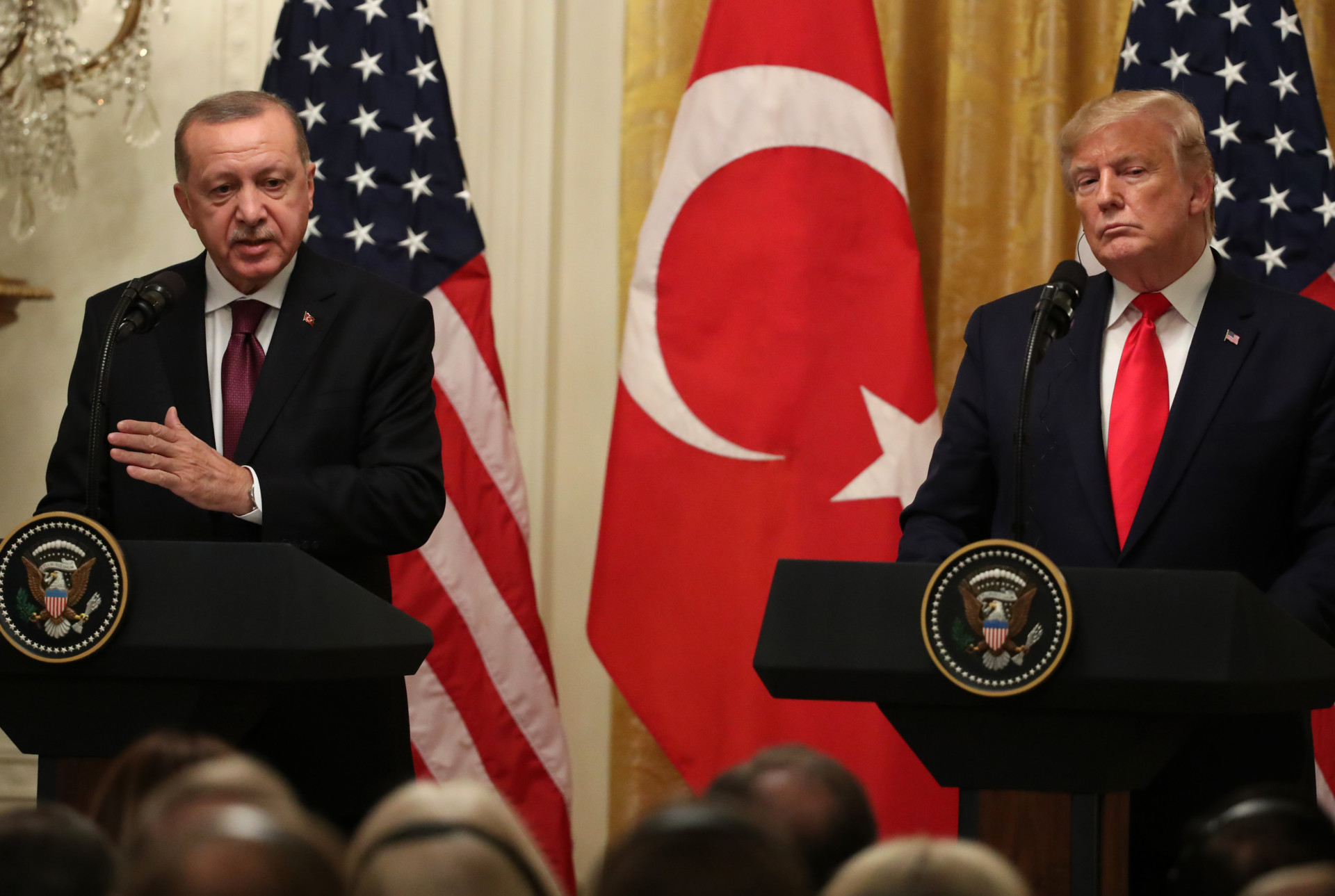 Donald Trump Welcomes Turkish President Recep Tayyip Erdogan To The White House