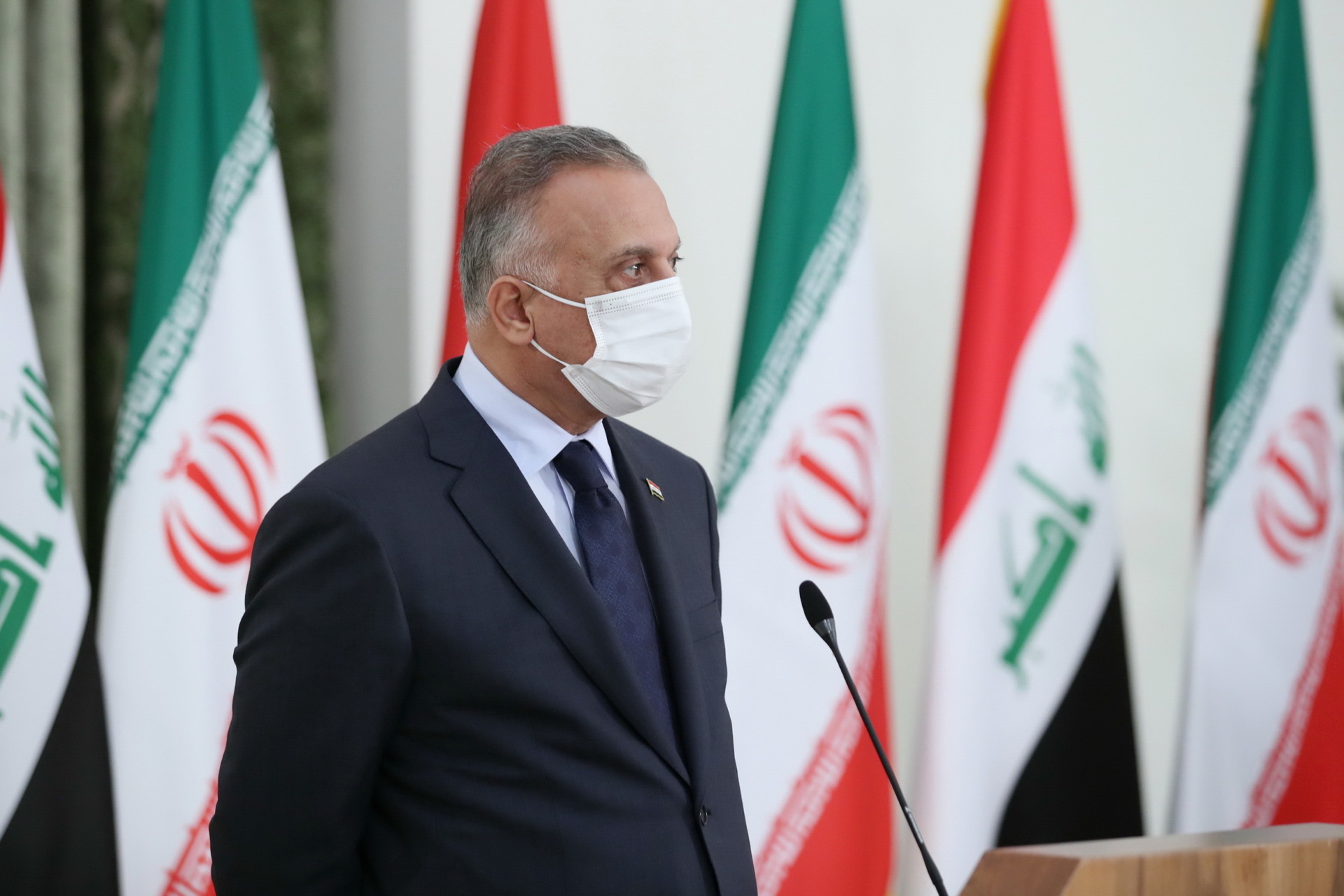 Iraqi Prime Minister Mustafa al-Kadhimi in Iran|Nav-Template