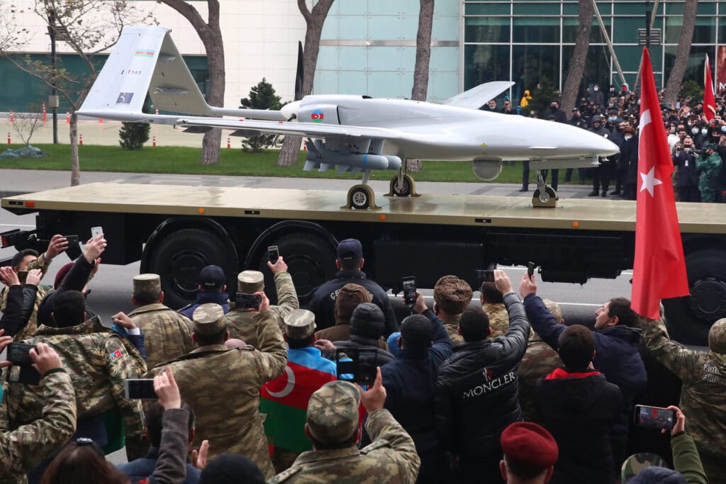 Military parade in Baku