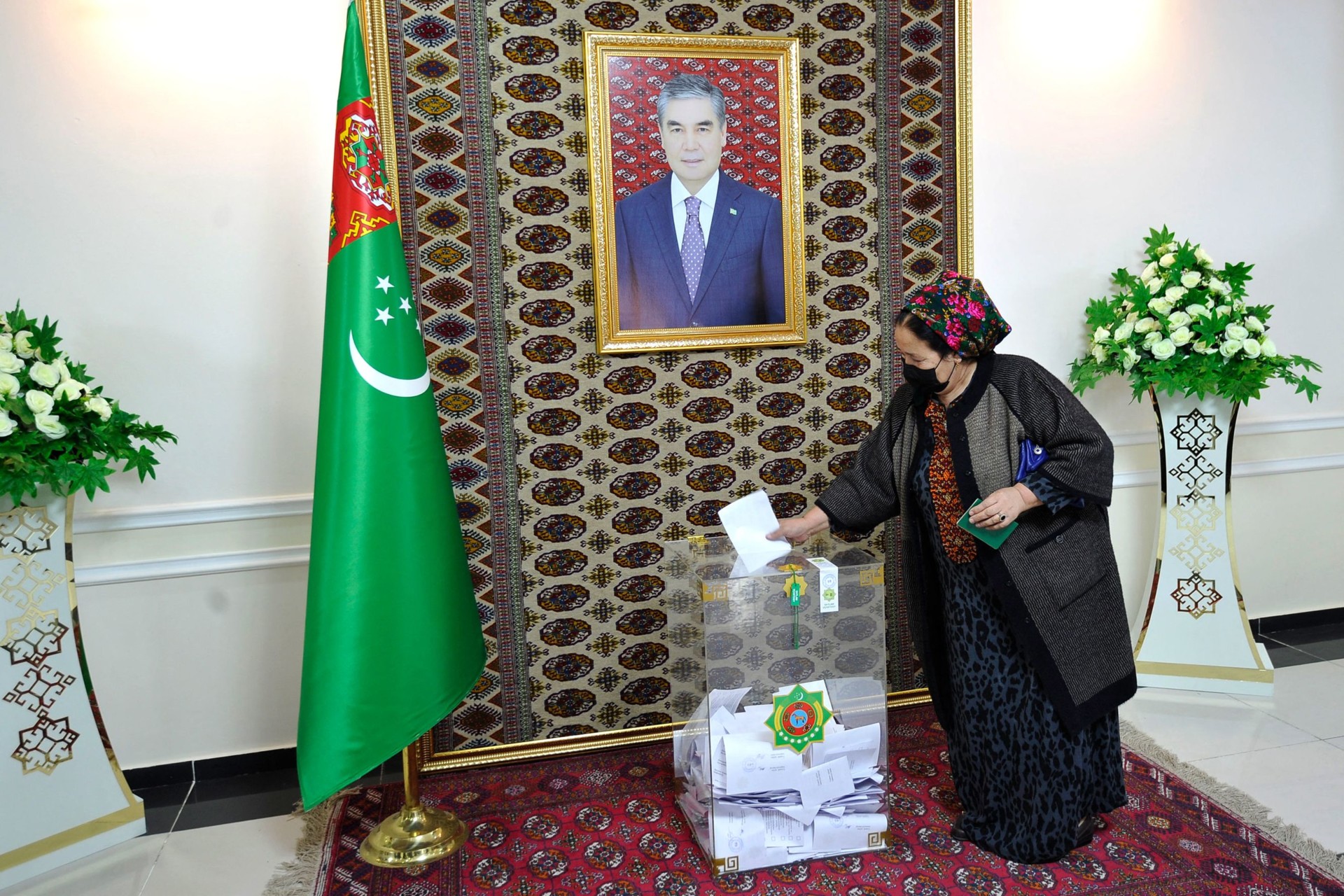 TURKMENISTAN-POLITICS-ELECTION-VOTE