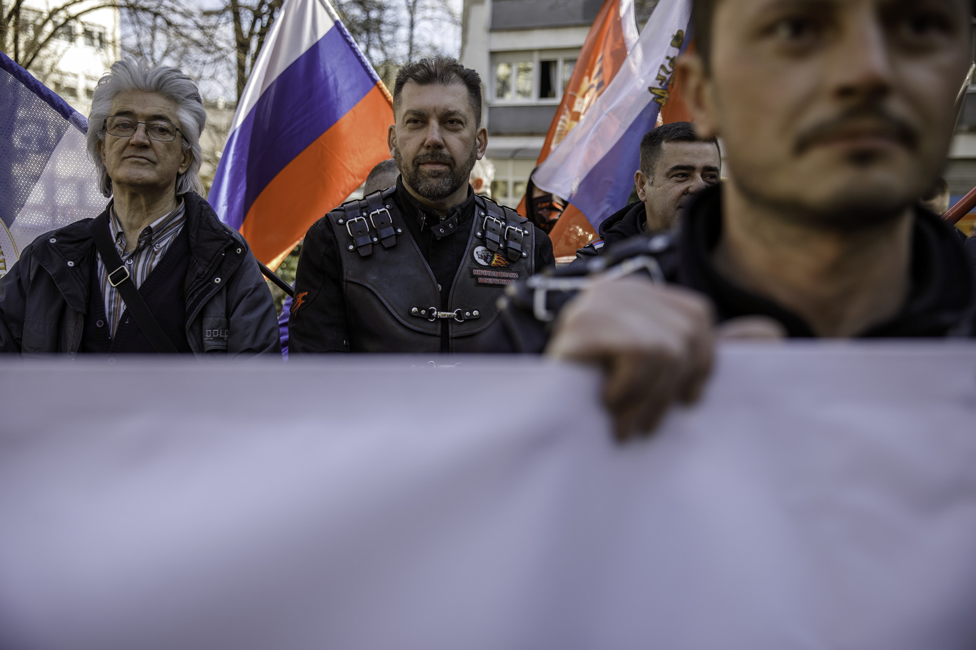 Serb Nationalists In Bosnia Rally In Support Of Russia