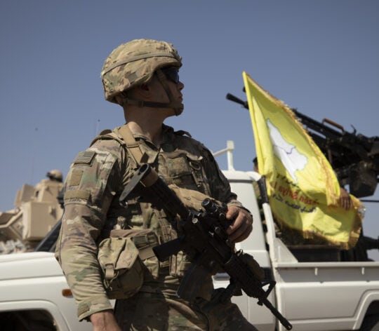 US troops train YPG/SDF in Syria