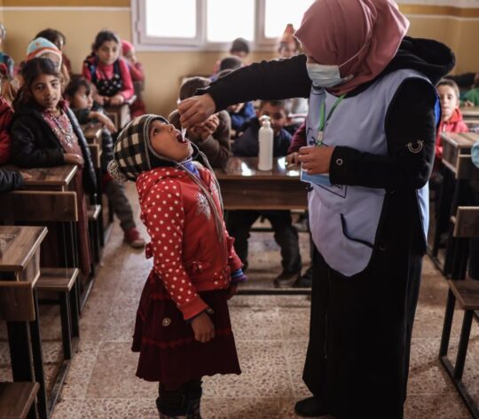 Cholera vaccination campaign in Syria