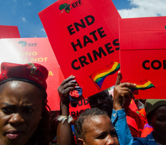EFF Picket Against Uganda’s Anti-Homosexuality Bill In South Africa