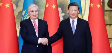 CHINA-SHAANXI-XI’AN-XI JINPING-KAZAKH PRESIDENT-TALKS (CN)