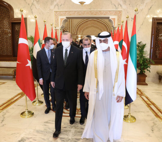 Erdogan in UAE