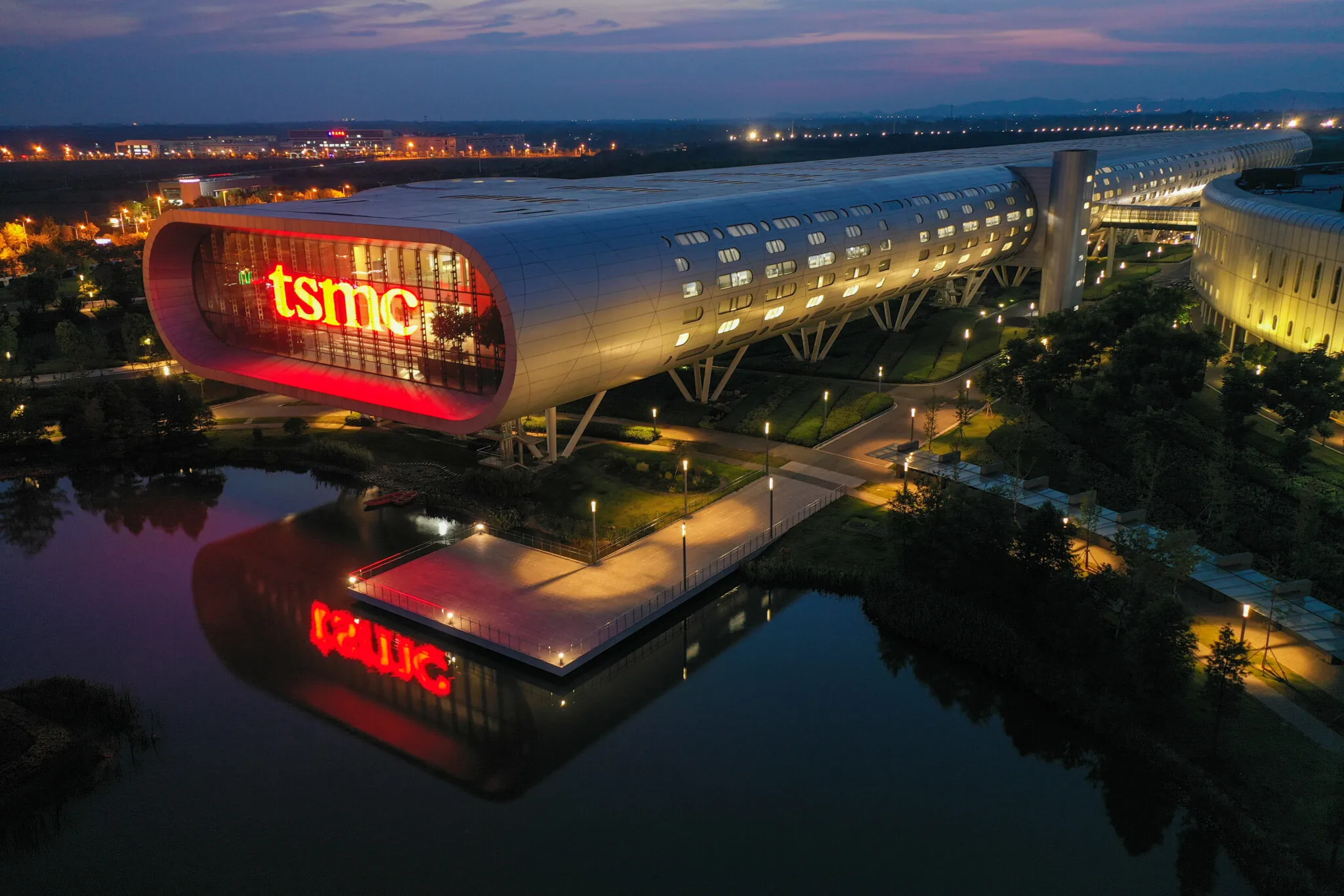 Taiwan Semiconductor Manufacturing Company (TSMC) Factory In Nanjing