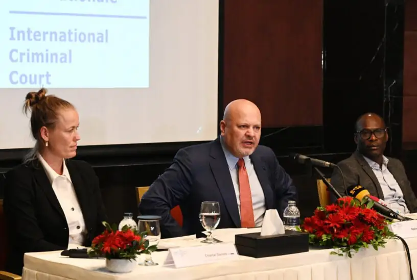 International Criminal Court’s Chief Prosecutor In Dhaka