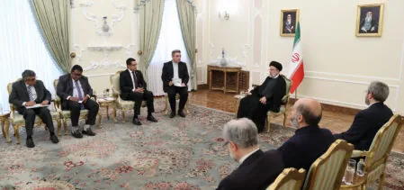 Ebrahim Raisi – Ali Sabry meeting in Tehran