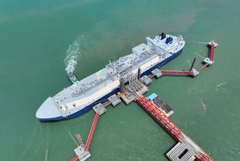 LNG Terminal In Nantong