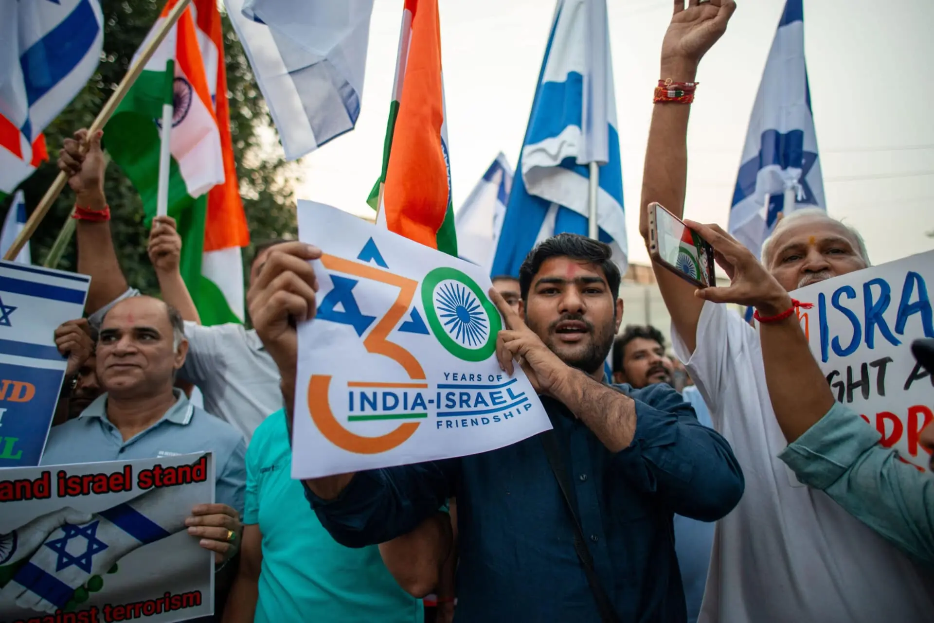 Supporter of the BJP (Bharatiya Janata Party, India’s ruling