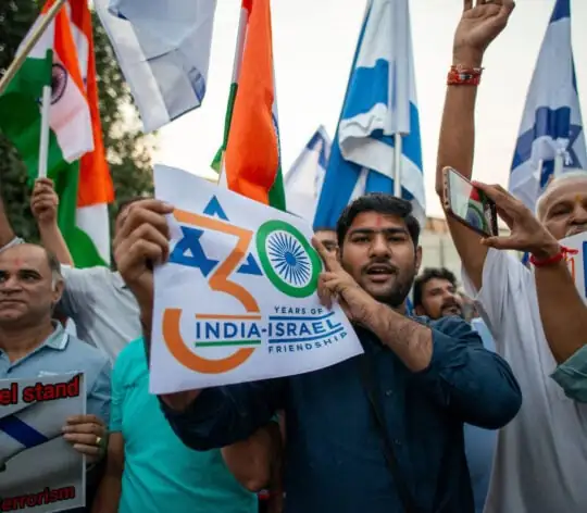 Supporter of the BJP (Bharatiya Janata Party, India’s ruling