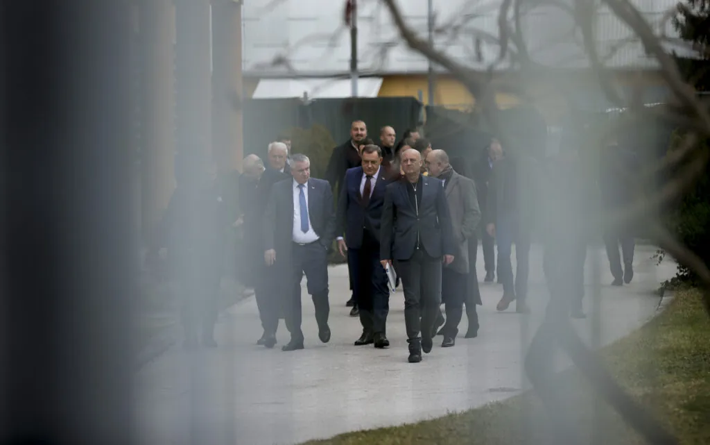 Bosnian Serb leader Milorad Dodik