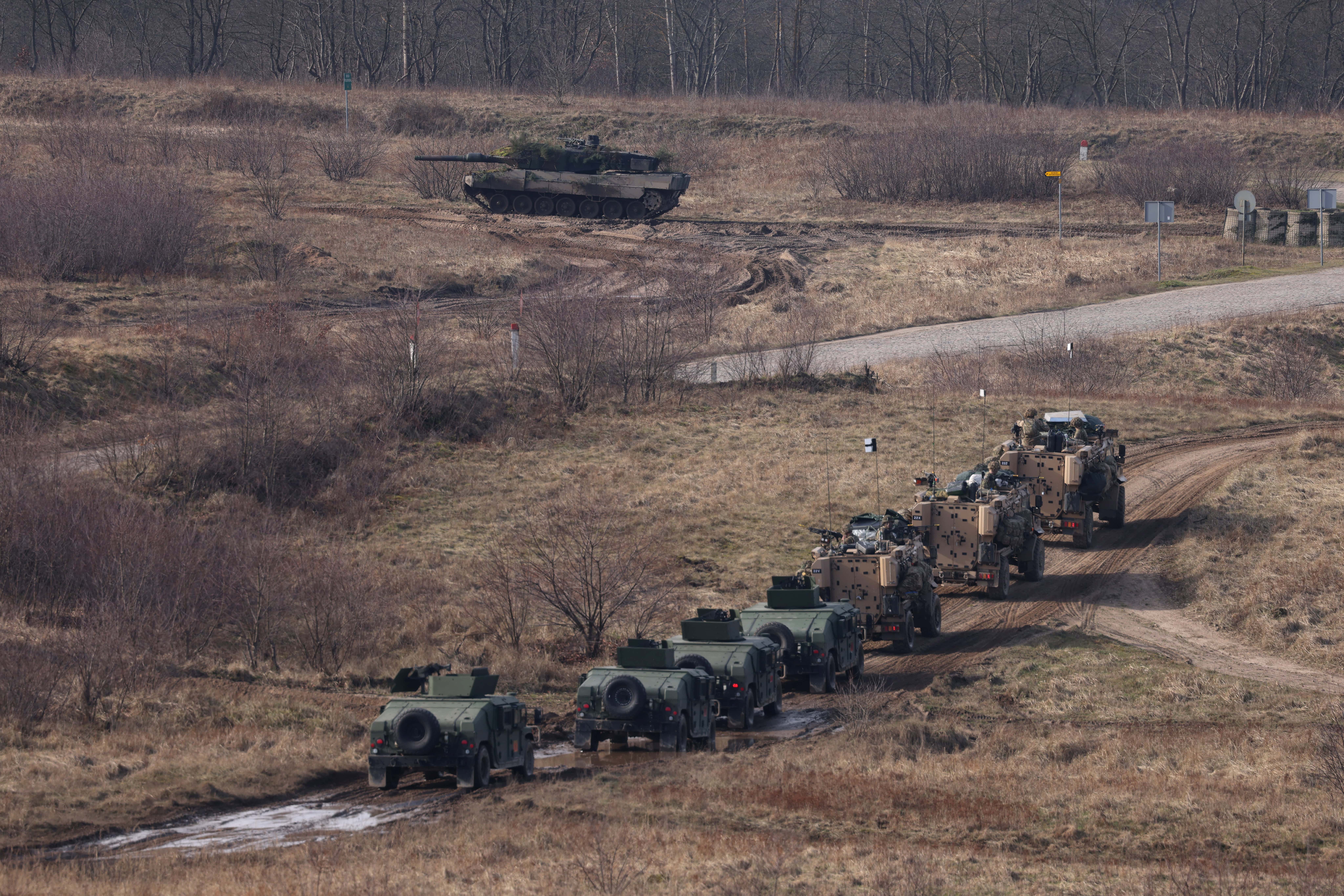 NATO “Brilliant Jump” Military Exercise Media Day