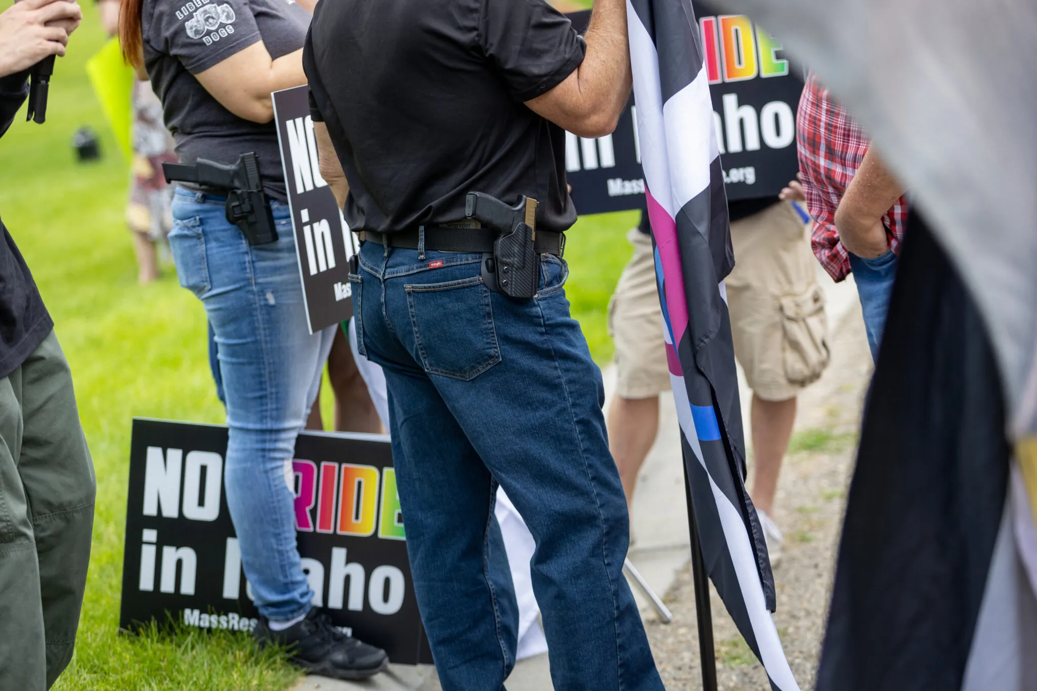 NAMPA, IDAHO – Sunday, June 9, 2024 : Members of the Idaho Libe