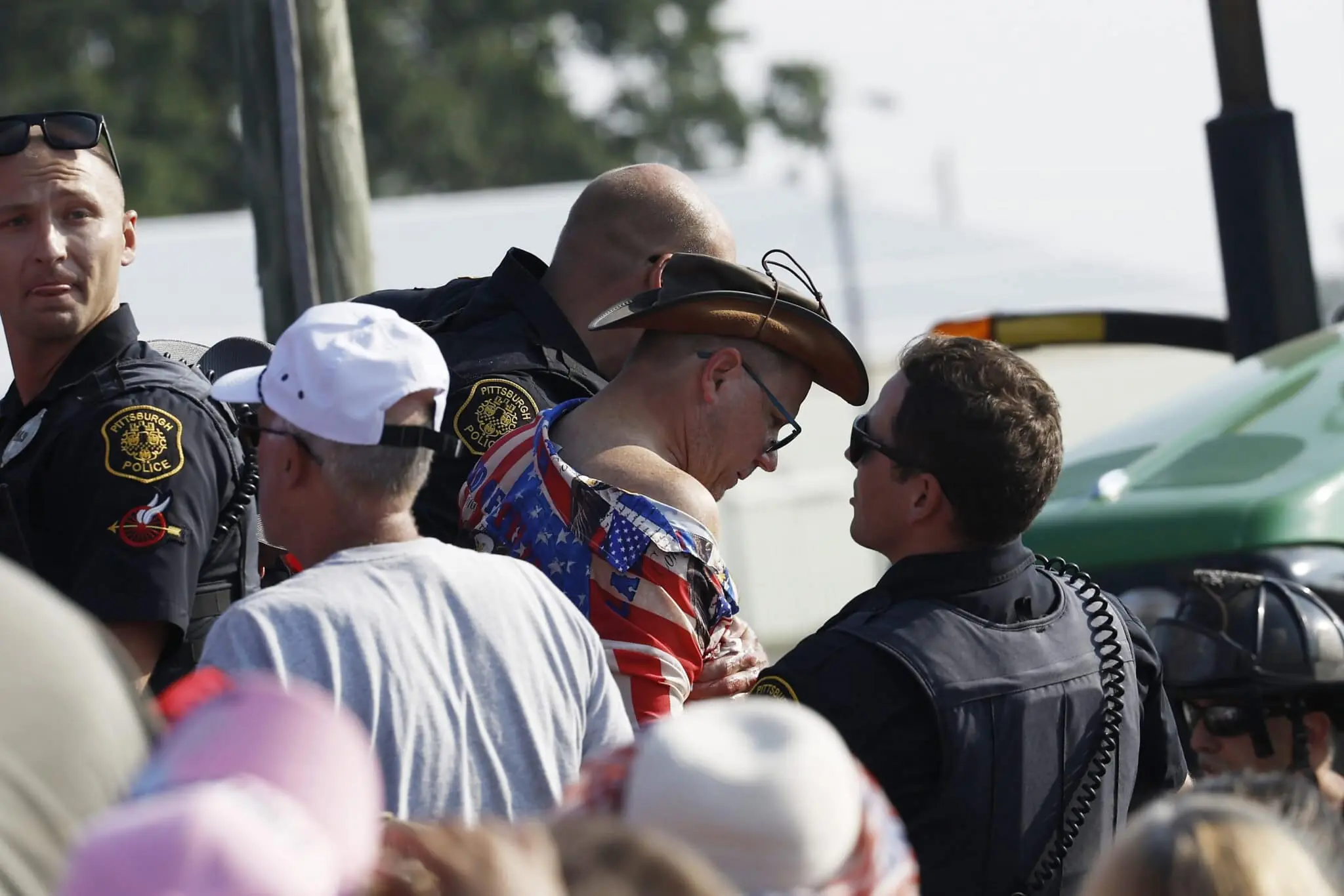 Donald Trump Injured During Shooting At Campaign Rally In Butler, PA