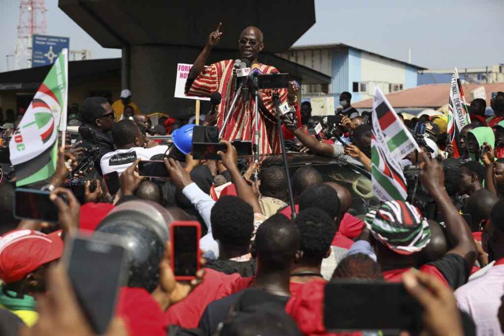 GHANA-POLITICS-DEMO-VOTE