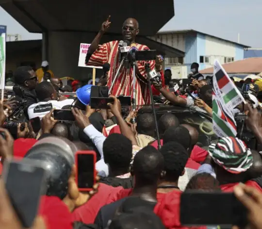 GHANA-POLITICS-DEMO-VOTE