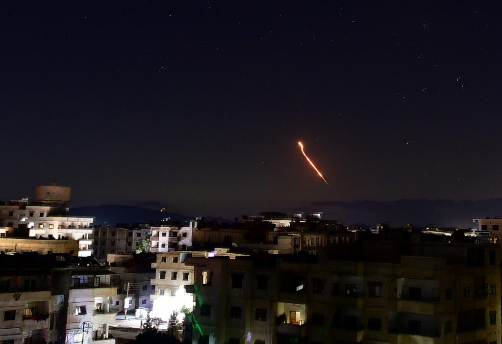 SYRIA-DAMASCUS-IRANIAN MISSILE ATTACKS