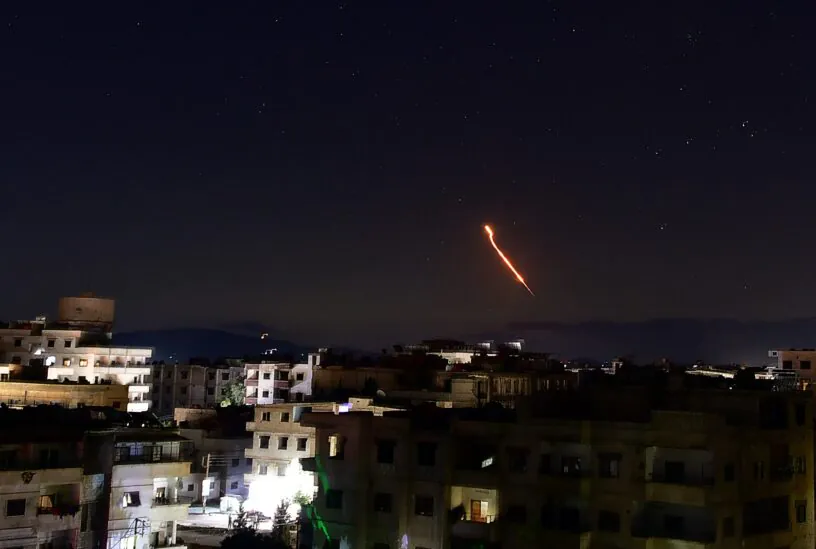 SYRIA-DAMASCUS-IRANIAN MISSILE ATTACKS
