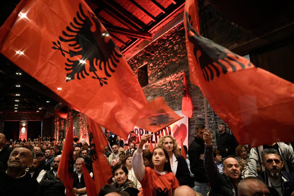 GREECE-ALBANIA-POLITICS-ELECTIONS