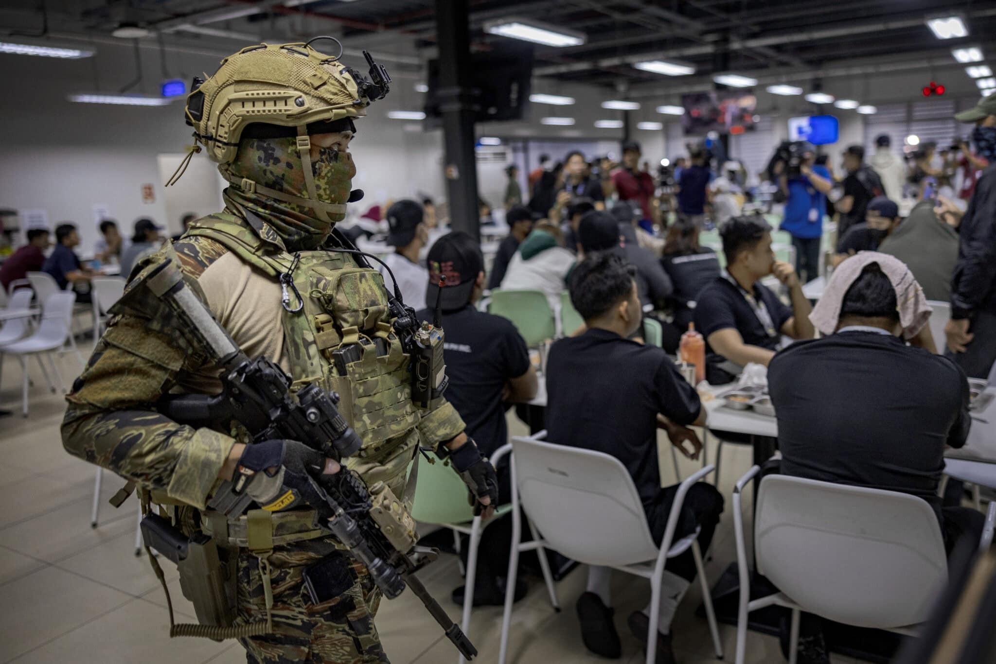 Philippines Authorities Raid Scam Hub