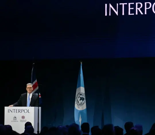 BRITAIN-POLICE-INTERPOL