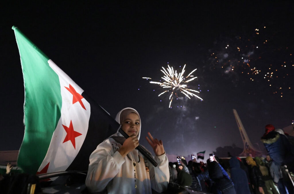 TOPSHOT-SYRIA-NEWYEAR-LIFESTYLE