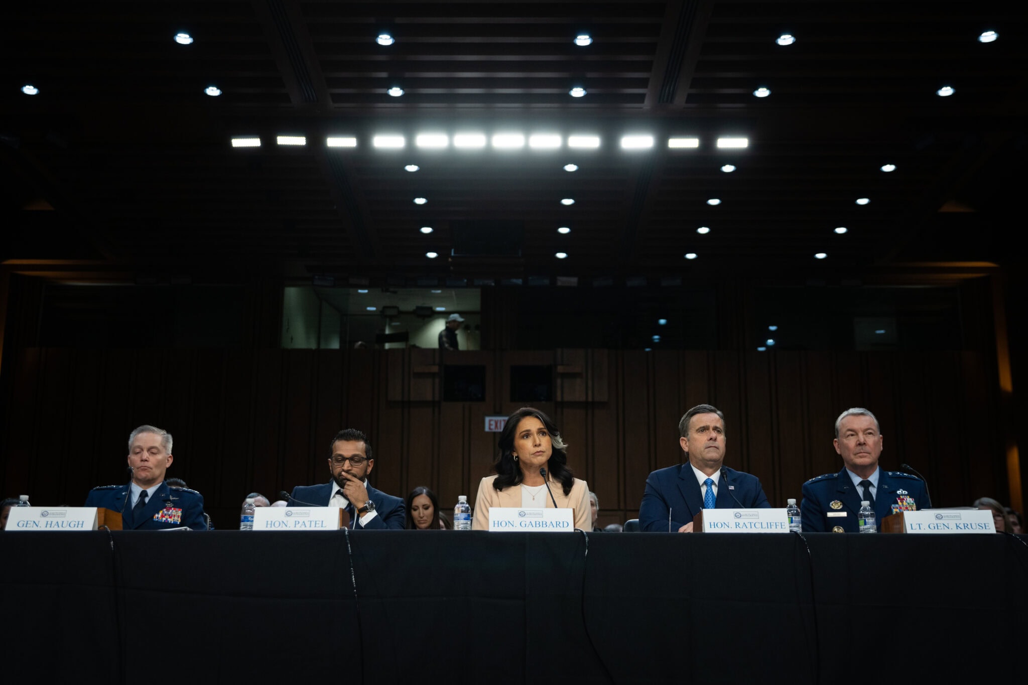 Senate Intelligence Committee Hearing on Signal Leak