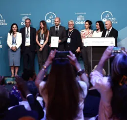 Optimism and Disappointment at a Peace Forum in Paris