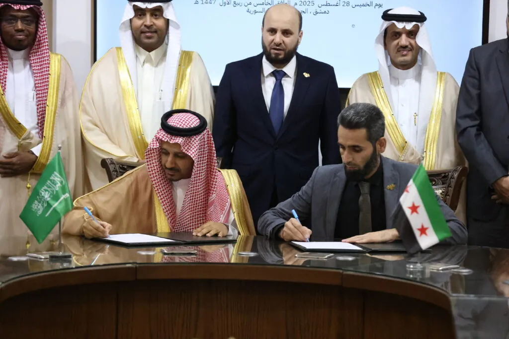 Syria and Saudi Arabia sign agreements and memorandums of understanding in the field of energy