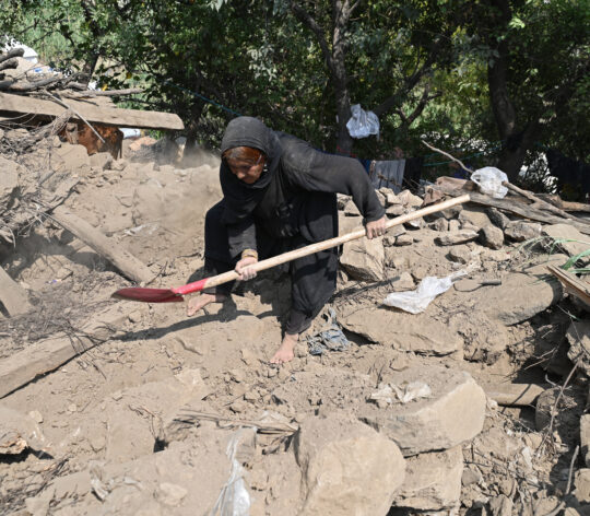 AFGHANISTAN-EARTHQUAKE