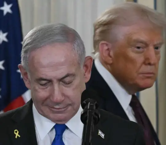 TOPSHOT-US-ISRAEL-PALESTINIANS-TRUMP-NETANYAHU-CONFLICT-DIPLOMACY