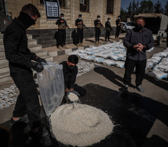 Syria seizes 11 million Captagon pills smuggled from Lebanon