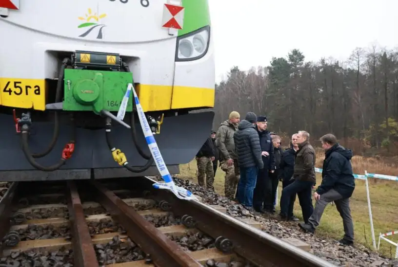 Polish premier says damage to key intercity rail line was act of sabotage
