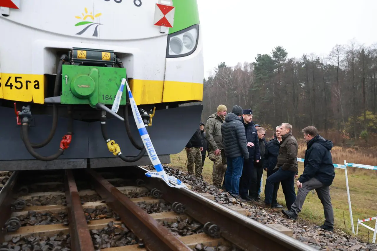Polish premier says damage to key intercity rail line was act of sabotage