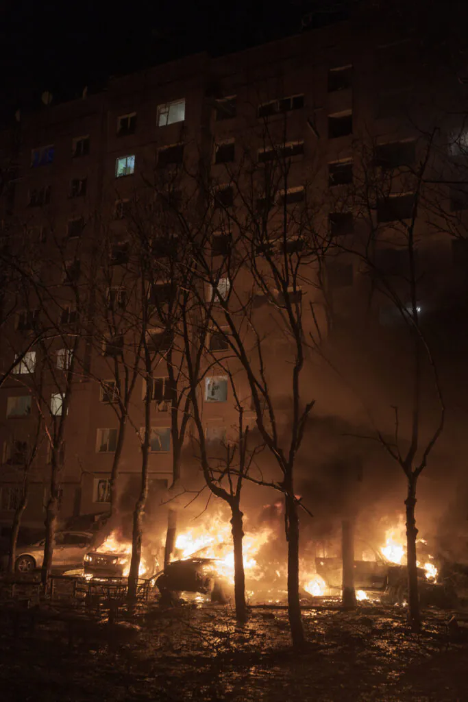 Russia attacks the city of Kramatorsk with two KAB bombs