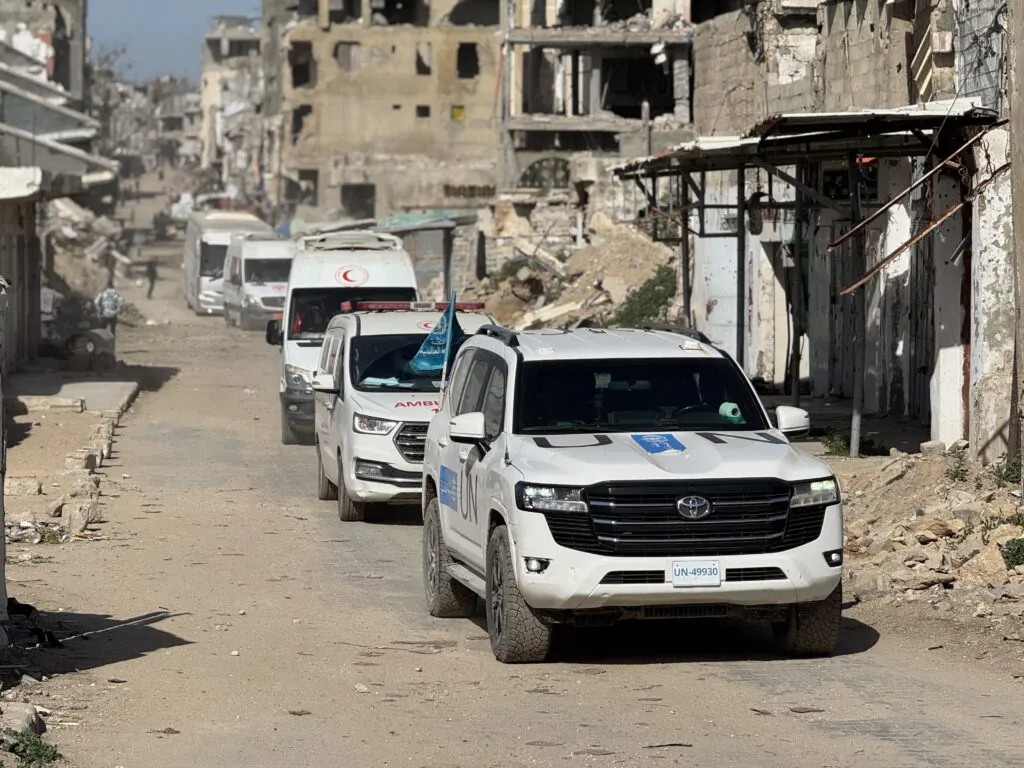 Patients in Gaza head to the Rafah Border Crossing for evacuation