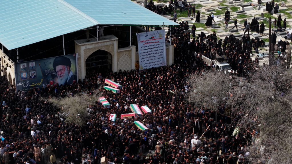 Funeral Held For Students And Staff Killed In School In Southern Iran