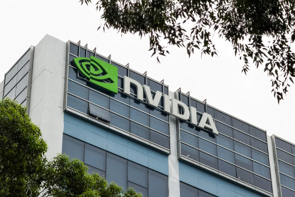 NVIDIA Logo Displayed On Office Building In Shenzhen