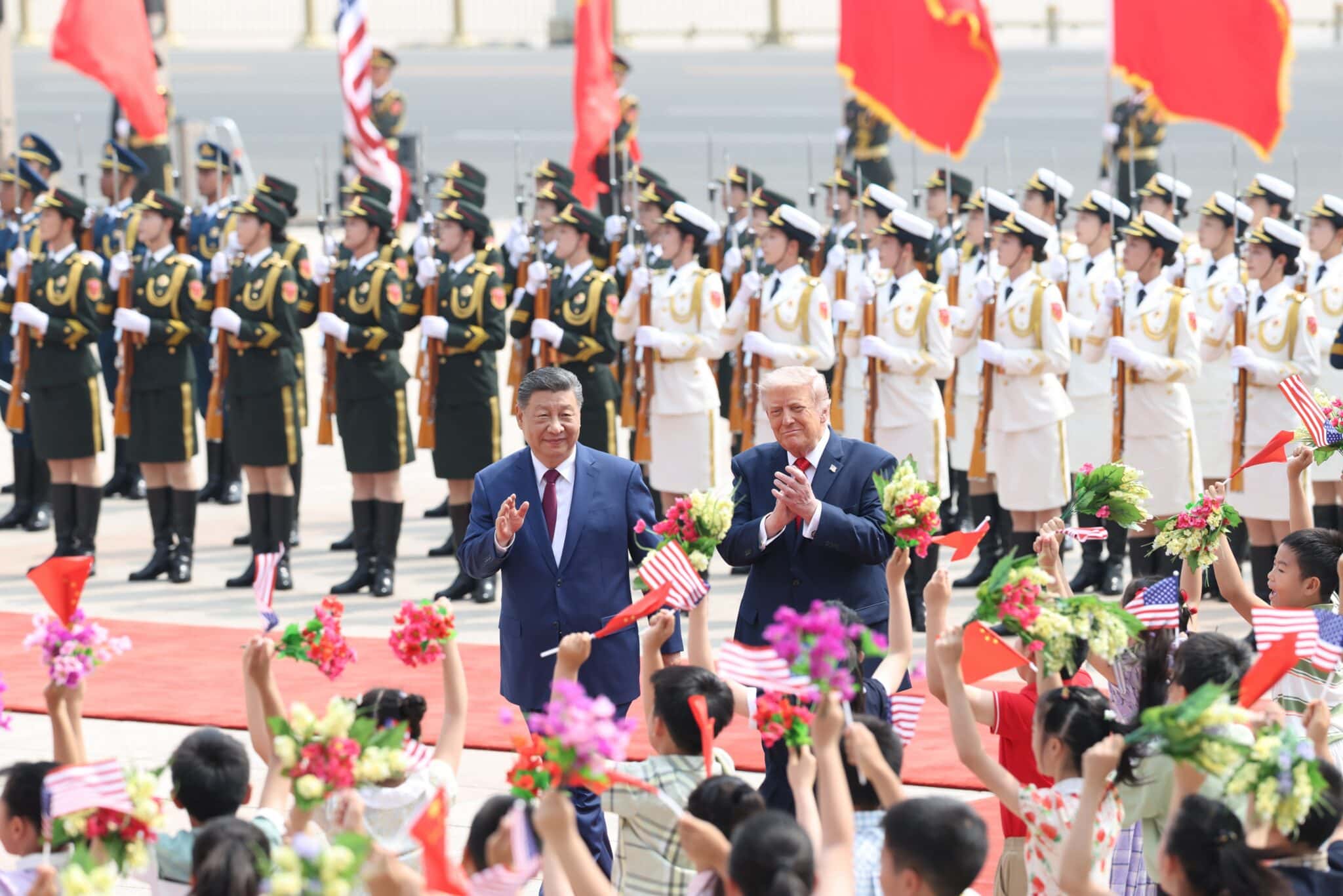 CHINA-BEIJING-XI JINPING-U.S.-TRUMP-TALKS (CN)