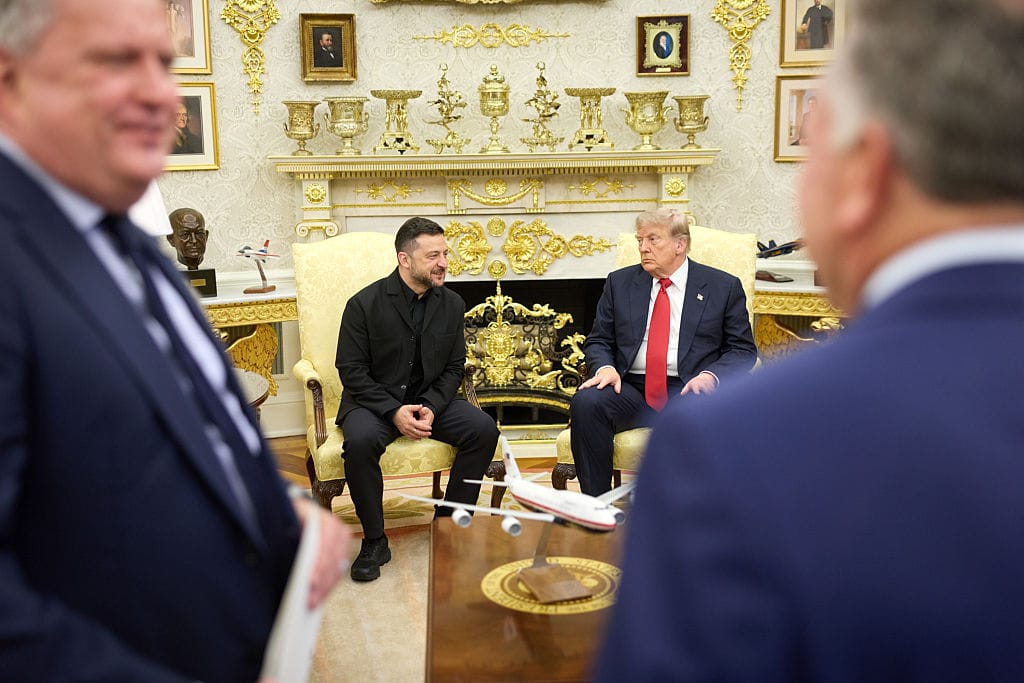 Zelenskyy meets with Trump at White House