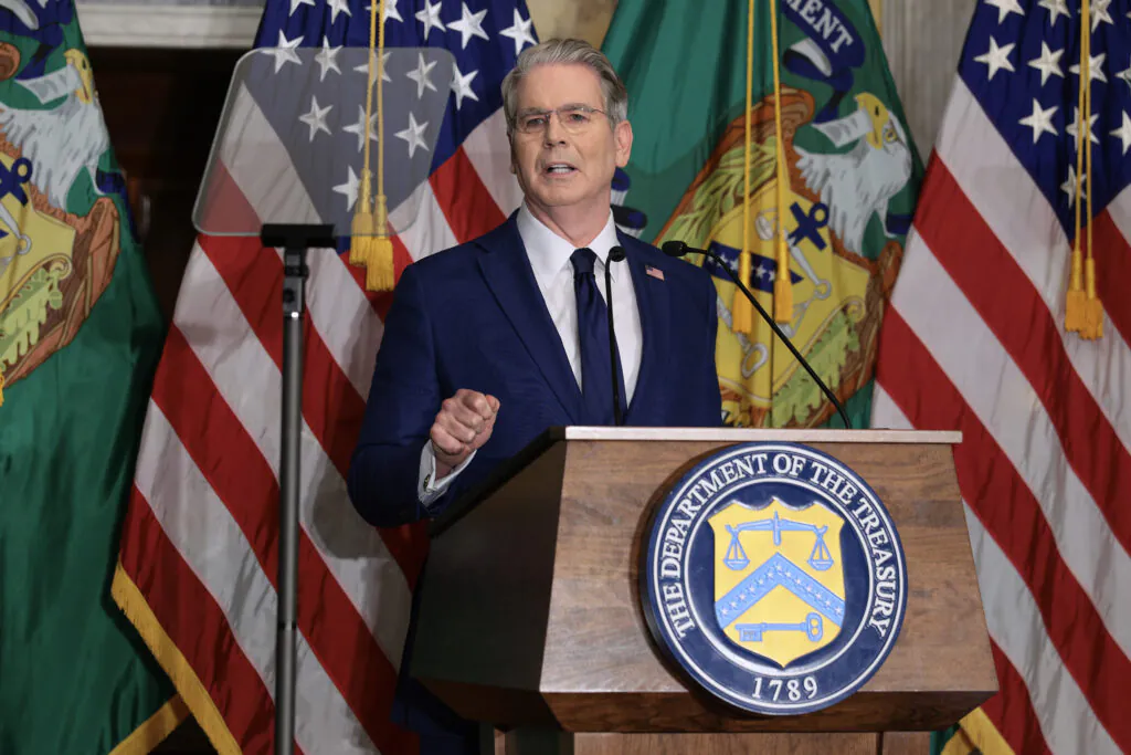 Treasury Secretary Scott Bessent Holds A Press Conference