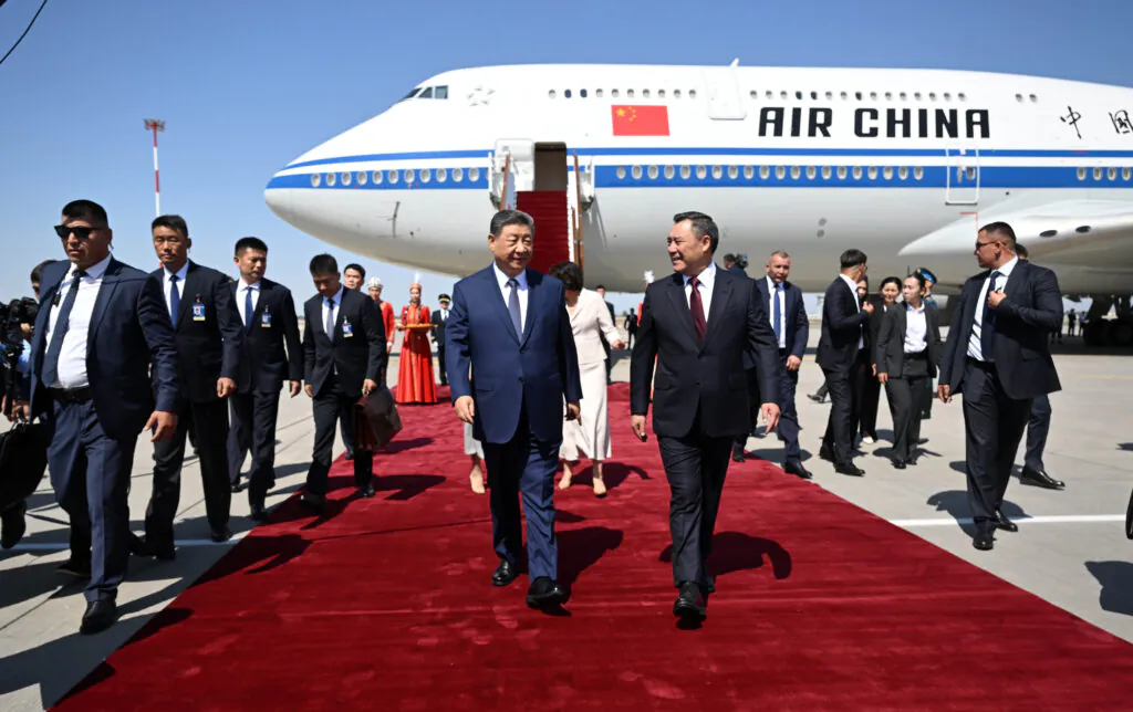 Chinese President Xi Jinping in Bishkek